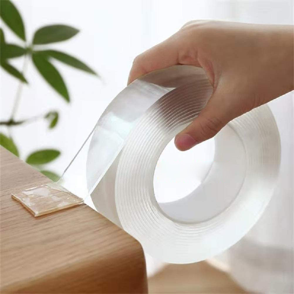Nano Double Sided Tape Heavy Duty Multipurpose Removable Mounting Adhesive  Grip Tape Washable Sticky Strong Wall
